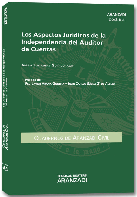 Los Aspectos Jurídicos De La Independencia Del Auditor Cuentas Libro