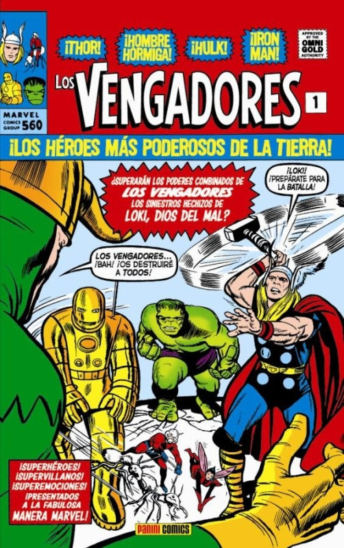 Los Vengadores 1 Libro