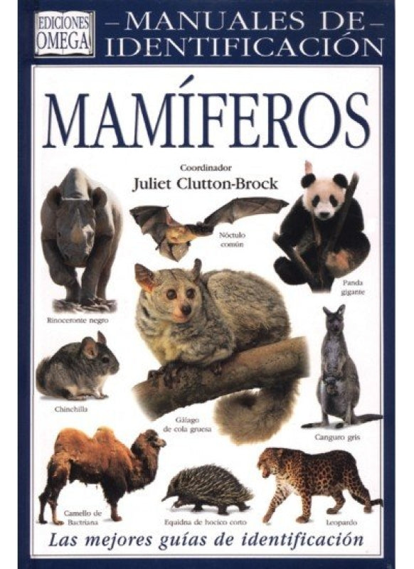 Mamiferos. Manual De Identificacion Libro