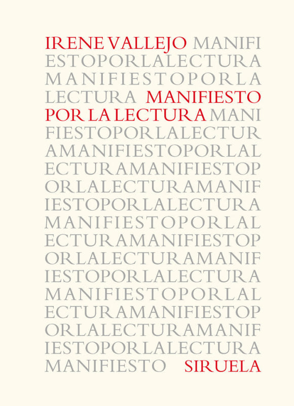 Manifiesto Por La Lectura Libro