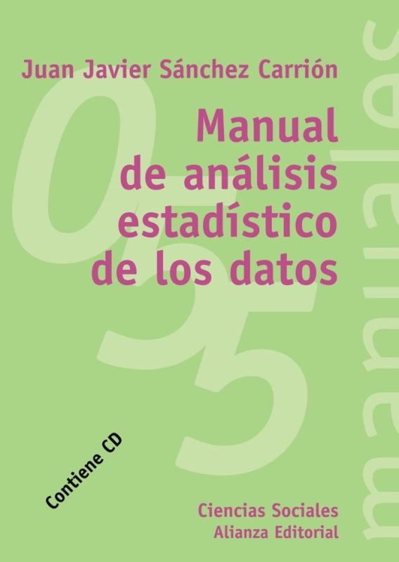 Manual De Análisis Estadístico Los Datos Libro