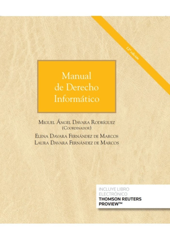 Manual De Derecho Informático (Papel + E-Book) Libro