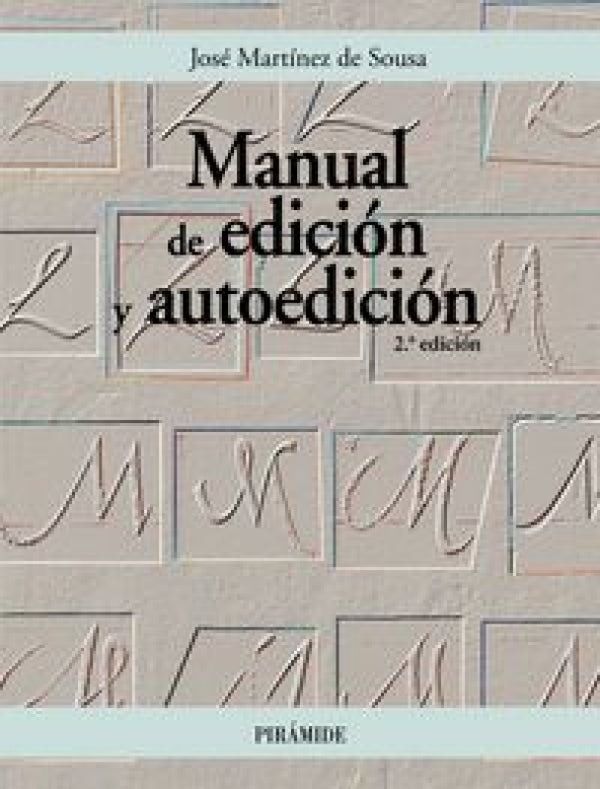 Manual De Edición Y Autoedición Libro