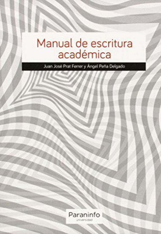 Manual De Escritura Académica Libro