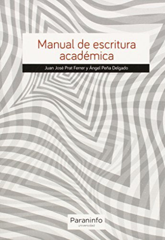 Manual De Escritura Académica Libro