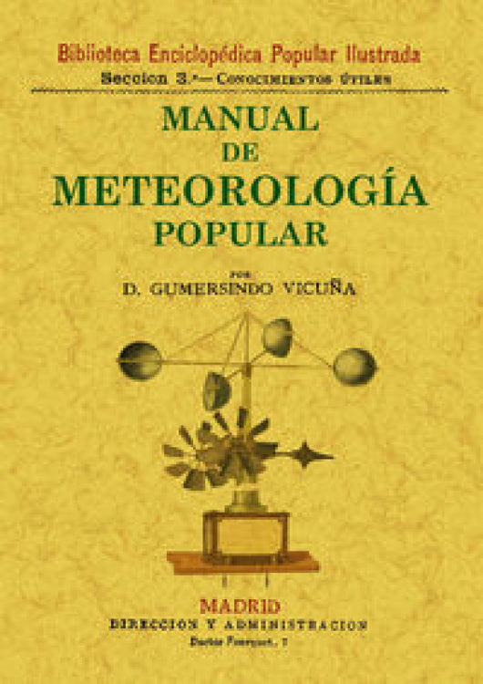 Manual De Meteorología Popular Libro