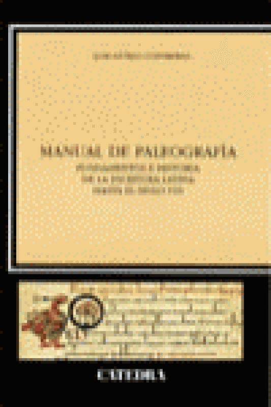 Manual De Paleografía Libro