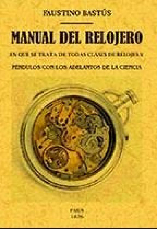 Manual Del Relojero Libro