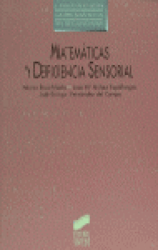 Matemáticas Y Deficiencia Sensorial Libro