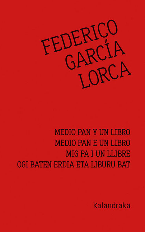 Medio Pan Y Un Libro Libro