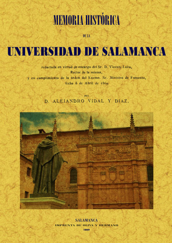 Memoria Histórica De La Ciudad Salamanca Libro