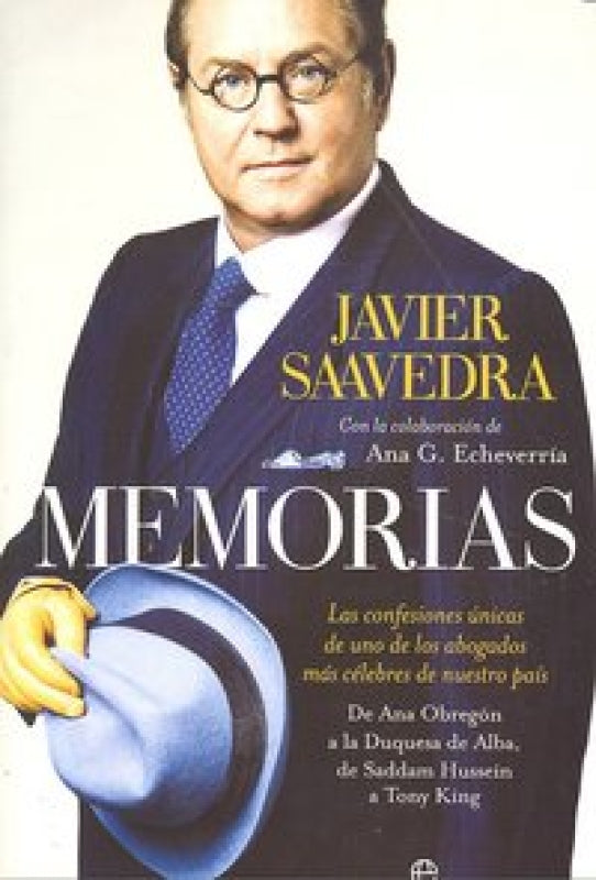 Memorias Javier Saavedra Libro