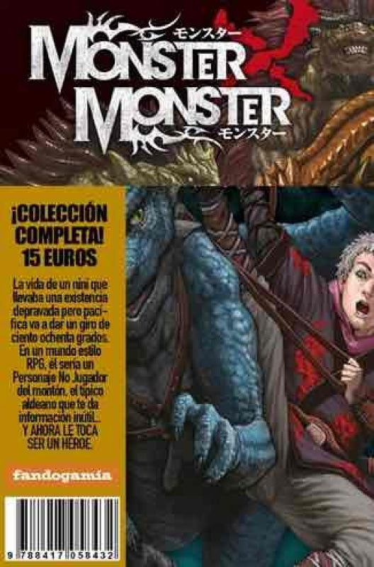 Monster×Monster Ediciión Completa Libro