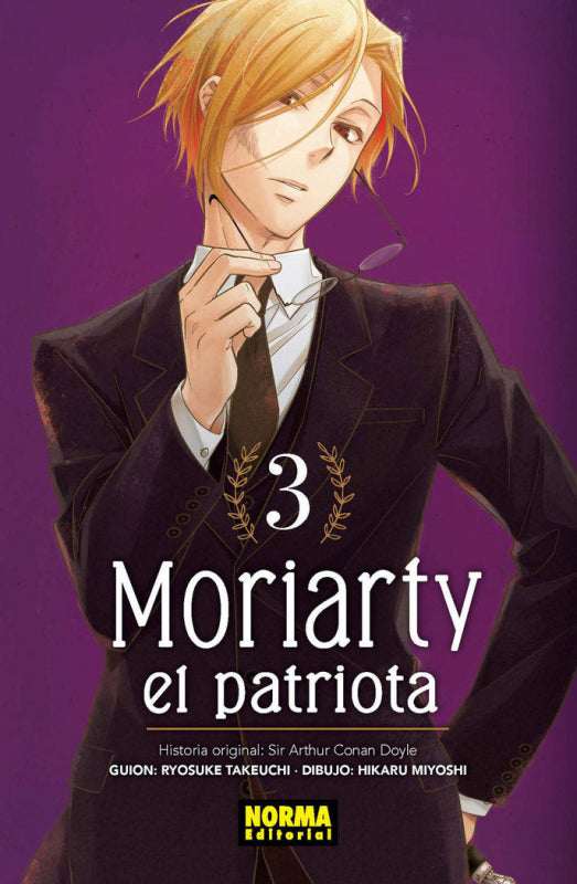 Moriarty El Patriota 3 Libro
