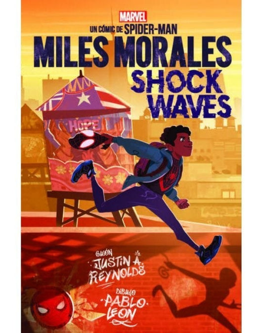 Msc01 Miles Morales Shock Waves Libro