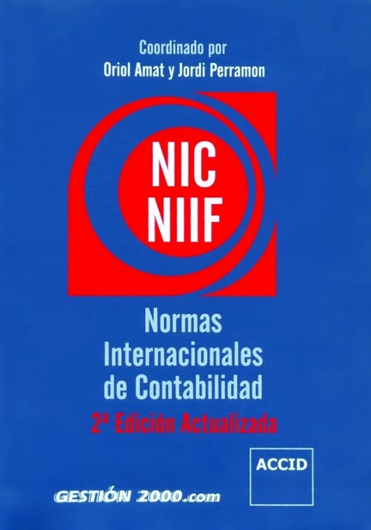 Nic/niif. Normas Internacionales De Contabilidad Libro