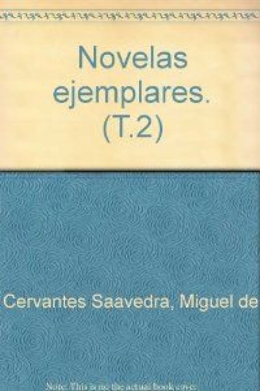 Novelas Ejemplares I -Turner- Libro