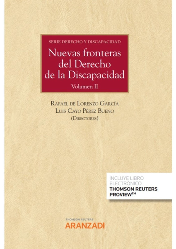 Nuevas Fronteras Del Derecho De La Discapacidad. Libro