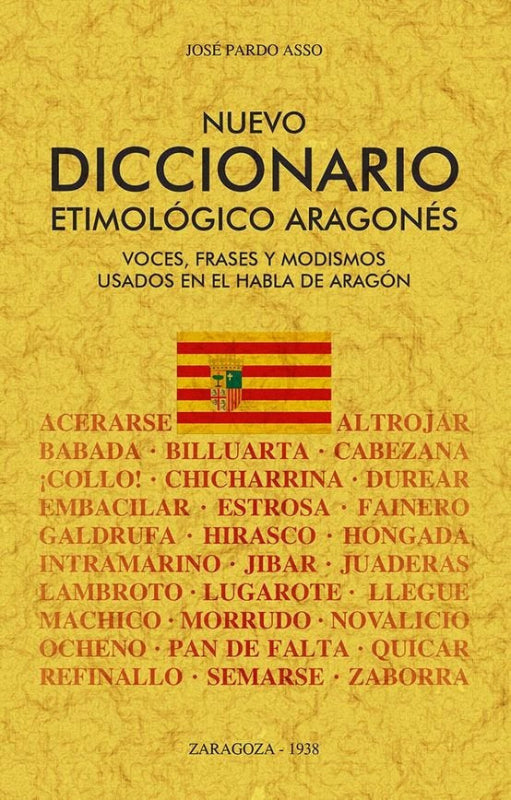 Nuevo Diccionario Etimologico Aragones Libro