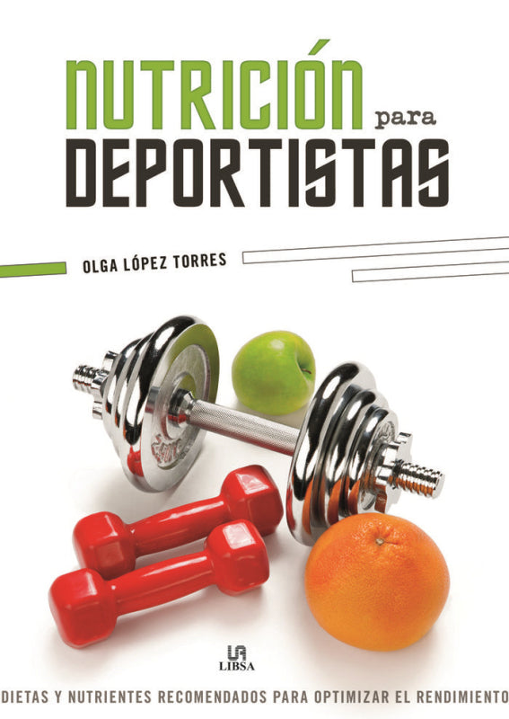 Nutrición Para Deportistas Libro