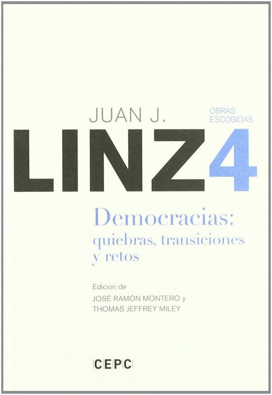 Obras Escogidas Vol.4 Democracias Quiebras Transiciones Y Retos Libro