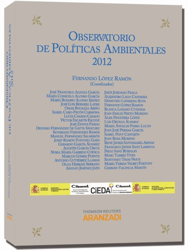 Observatorio De Políticas Ambientales 2012 Libro