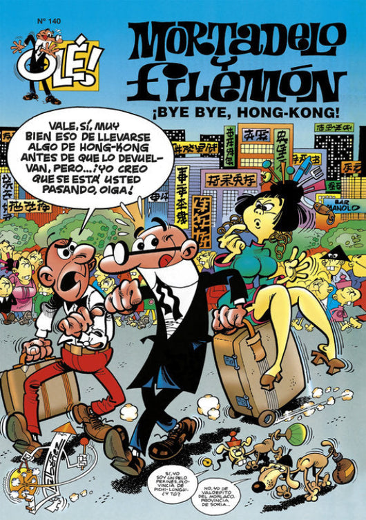 Ole Mortadelo 140 Bye Hong Kong Olm Libro