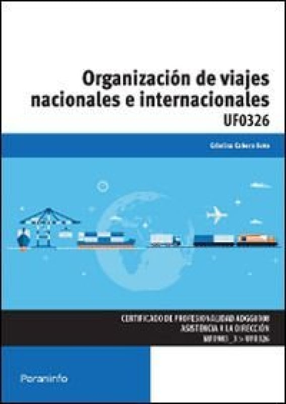 Organización De Viajes Nacionales E Internacionales Libro