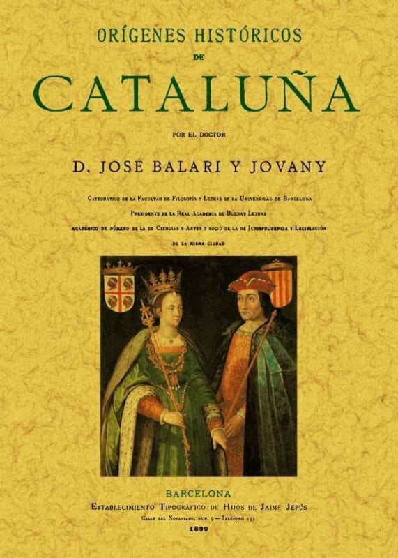 Orígenes Históricos De Cataluña Libro