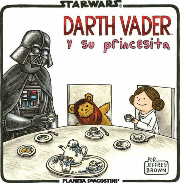 Star Wars Vader Y Su Princesita