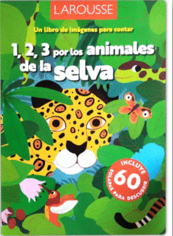 1 2 3 Por Los Animales De La Selva