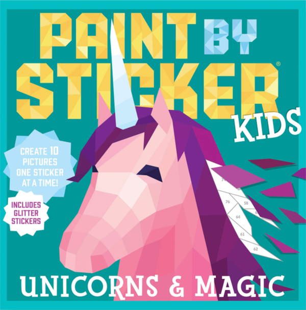 Paint by sticker Kids: Unicorns and magic