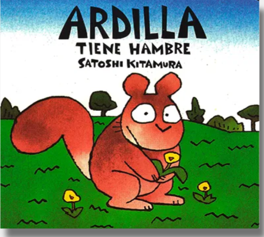 Ardilla tiene hambre