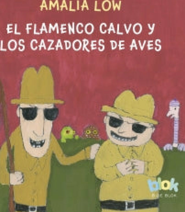 Flamenco calvo y los cazadores de aves