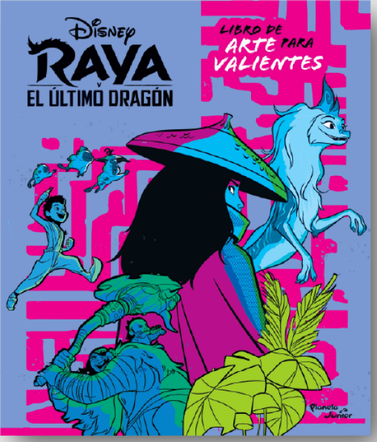 Raya y el último dragón. Libro de arte para valientes