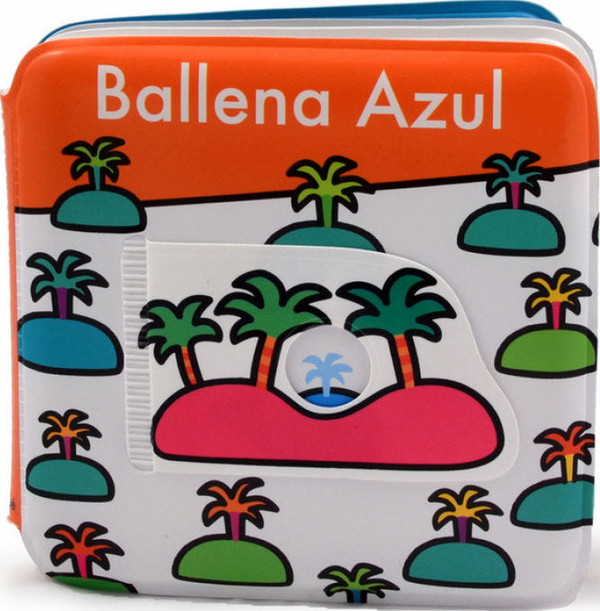 Libro De Baño: Ballena Azul