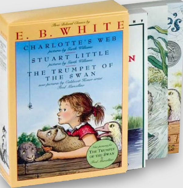 E. B. White Box Set: Charlotte'S Web, Stuart Little, The Trumpet Of The Swan