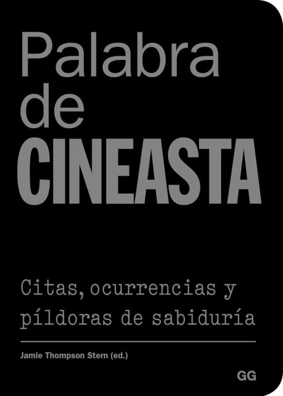 Palabra De Cineasta Libro