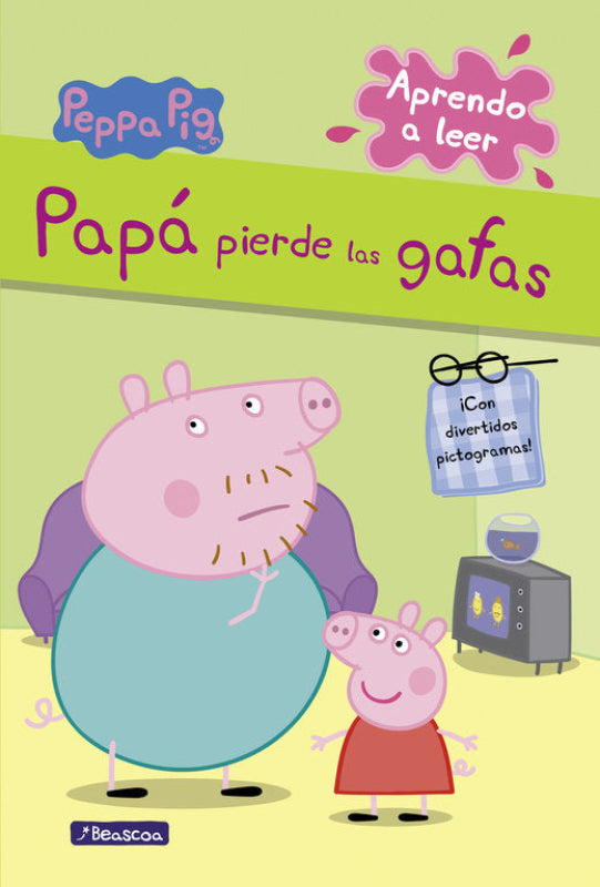 Papá Pierde Las Gafas (Peppa Pig. Pictogramas) Libro