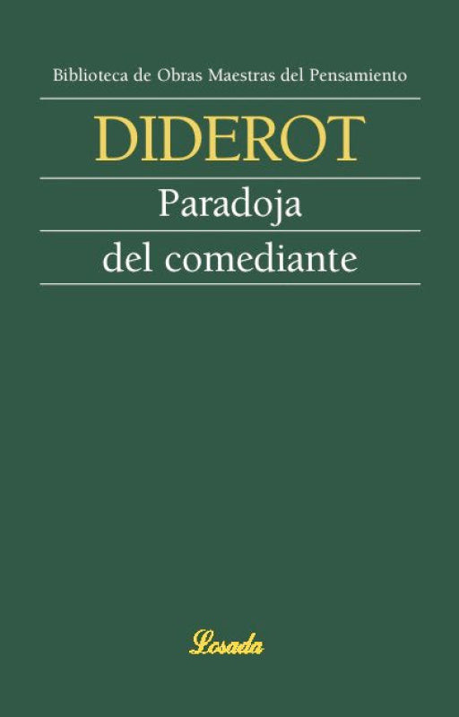 Paradoja Del Comediante Libro