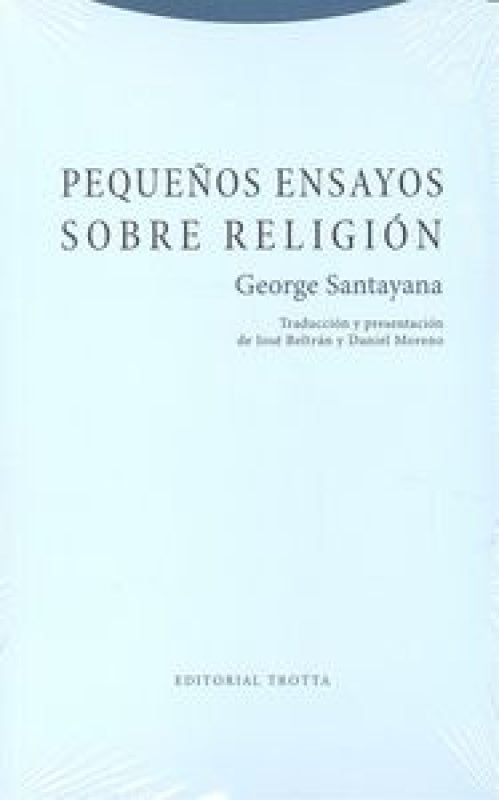 Pequeños Ensayos Sobre Religión Libro