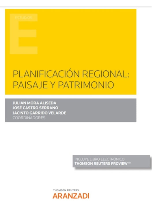 Planificacion Regional Paisaje Y Patrimonio Libro