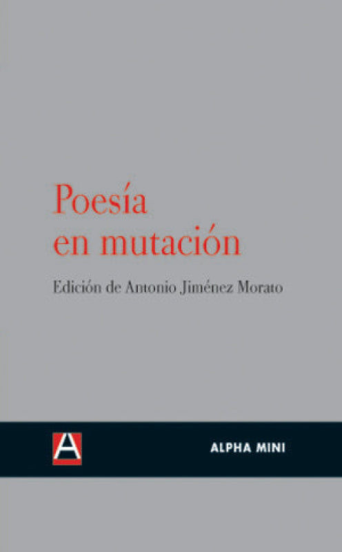 Poesía En Mutación Libro