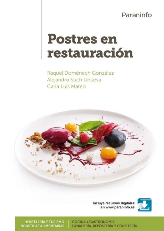 Postres En Restauración Libro