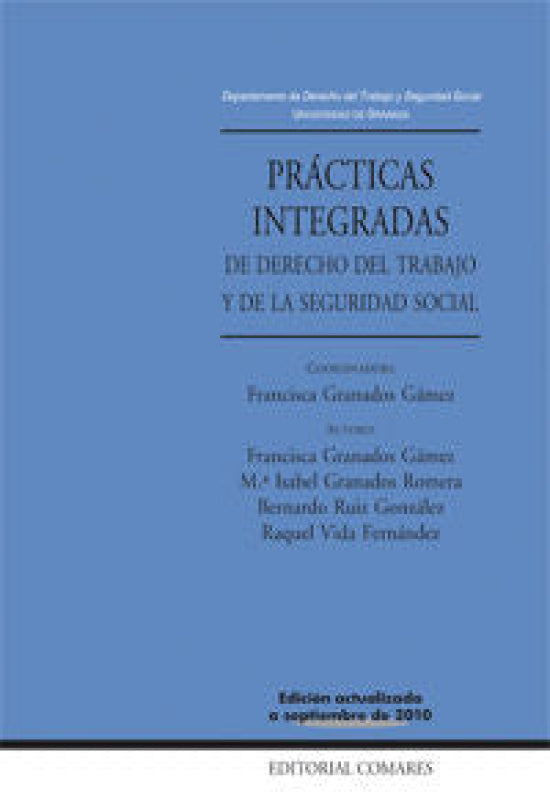 Prácticas Integradas De Derecho Del Trabajo Y La Seguridad Social Libro