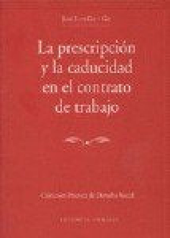 Prescripcion Y La Caducidad En Libro