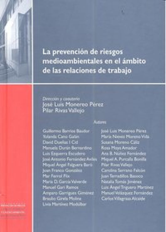 Prevención De Riesgos Medioambientales En El Ámbito Las Relaciones Libro