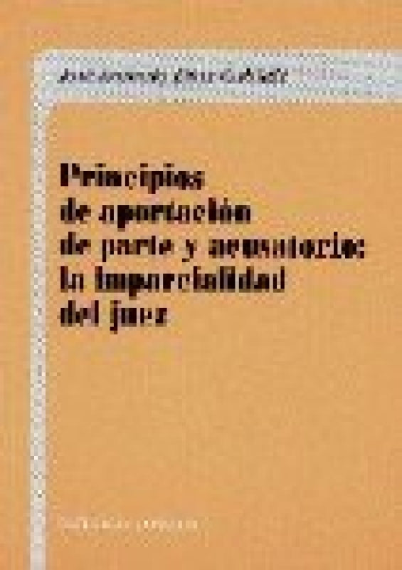 Principios De Aportacion Parte Libro