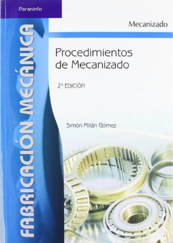 Procedimientos De Mecanizado Libro