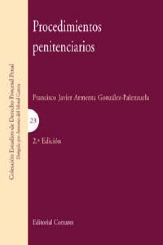 Procedimientos Penitenciarios. Libro